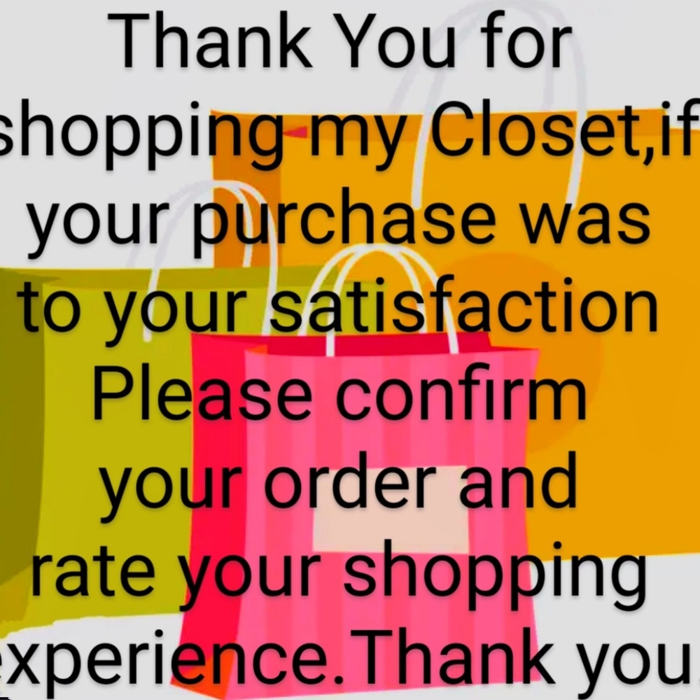 Please Confirm your order